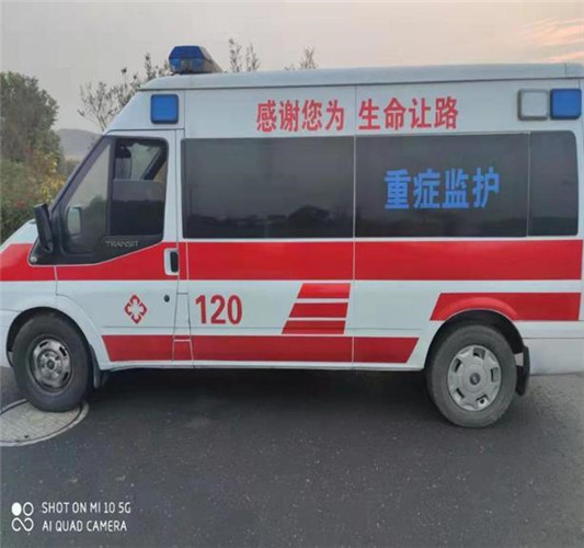 伊宁县救护车出租服务案例3